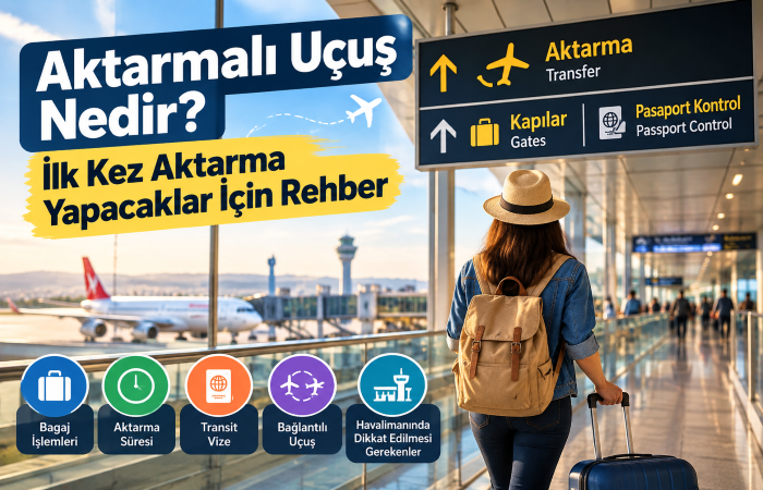 Aktarmalı Uçuş Nedir? İlk Kez Aktarma Yapacaklar İçin Rehber